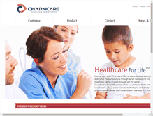 Tablet Screenshot of charmcare.com